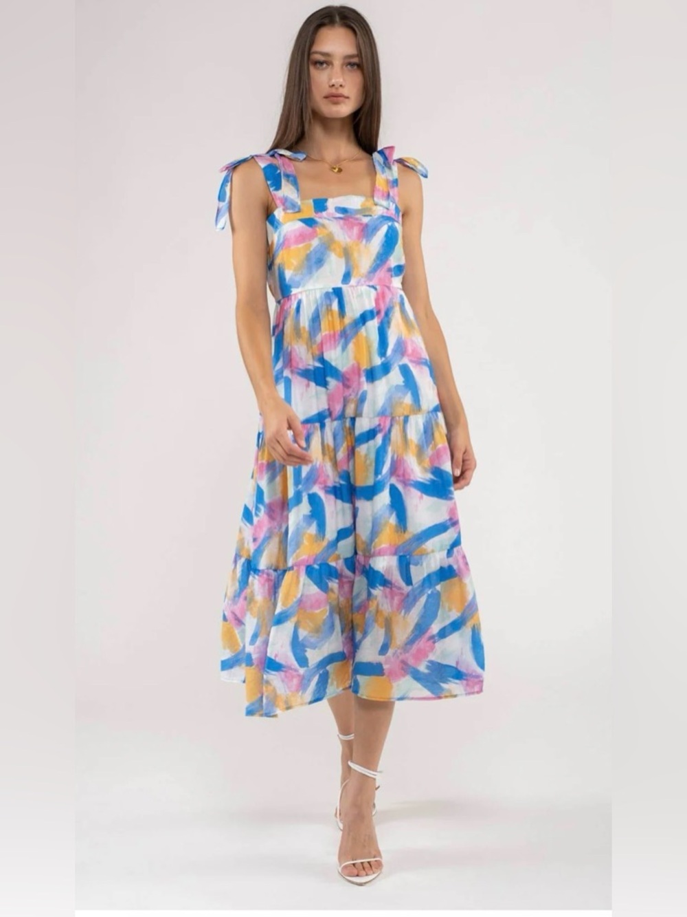 NWT Blu Pepper Brushstrokes